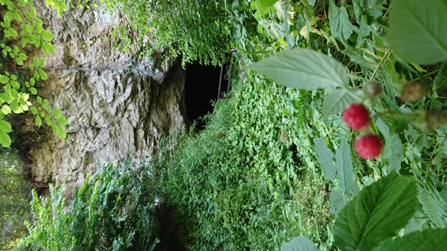 Eingang in Höhle